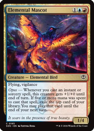 Elemental Mascot (SOS-185) - Secrets of Strixhaven、Wizards of the Coast、kayou