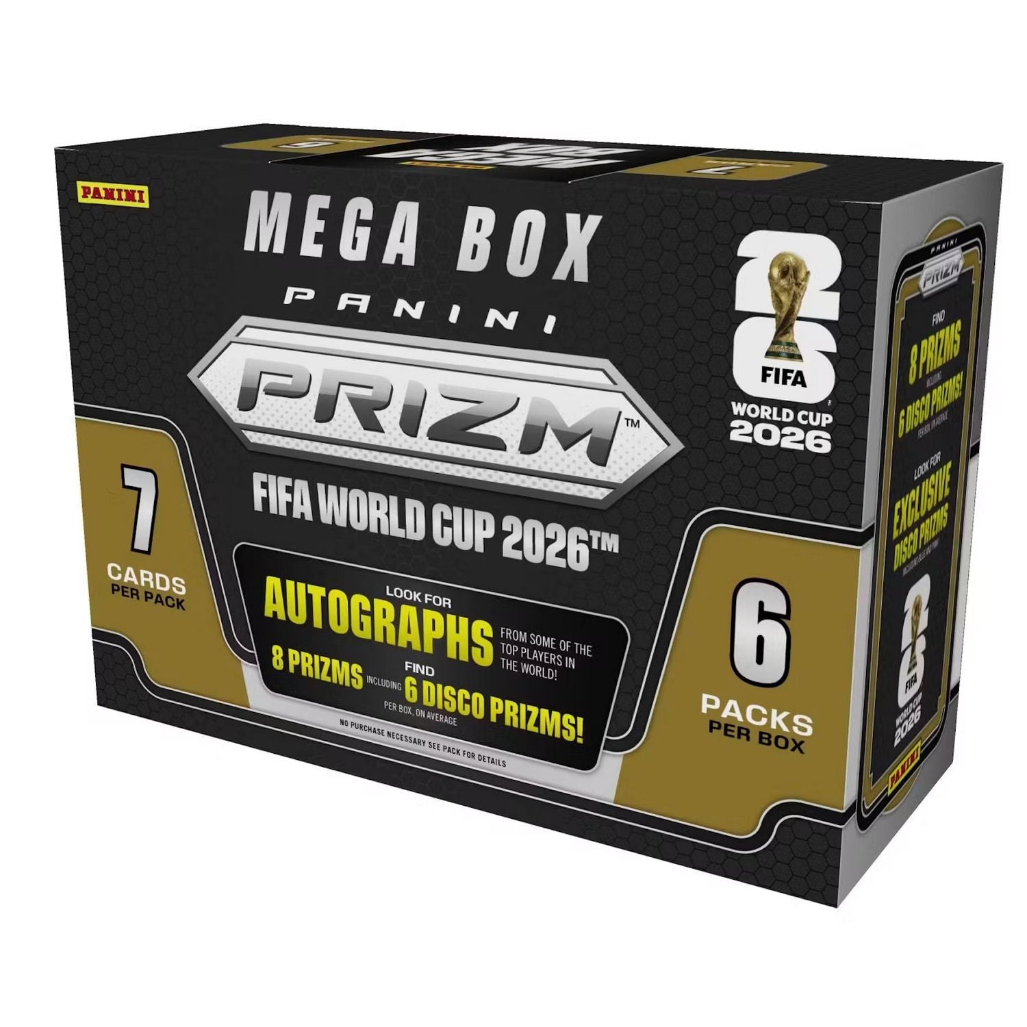 2026 Panini Prizm FIFA World Cup Soccer Hobby Mega Box、Panini、kayou