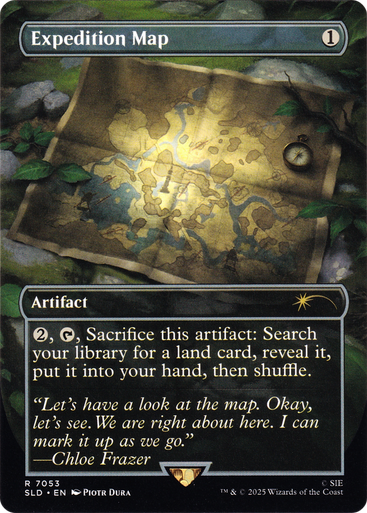 Expedition Map (Secret Lair - Uncharted) | Secret Lair Drops、Magic: The Gathering、kayou