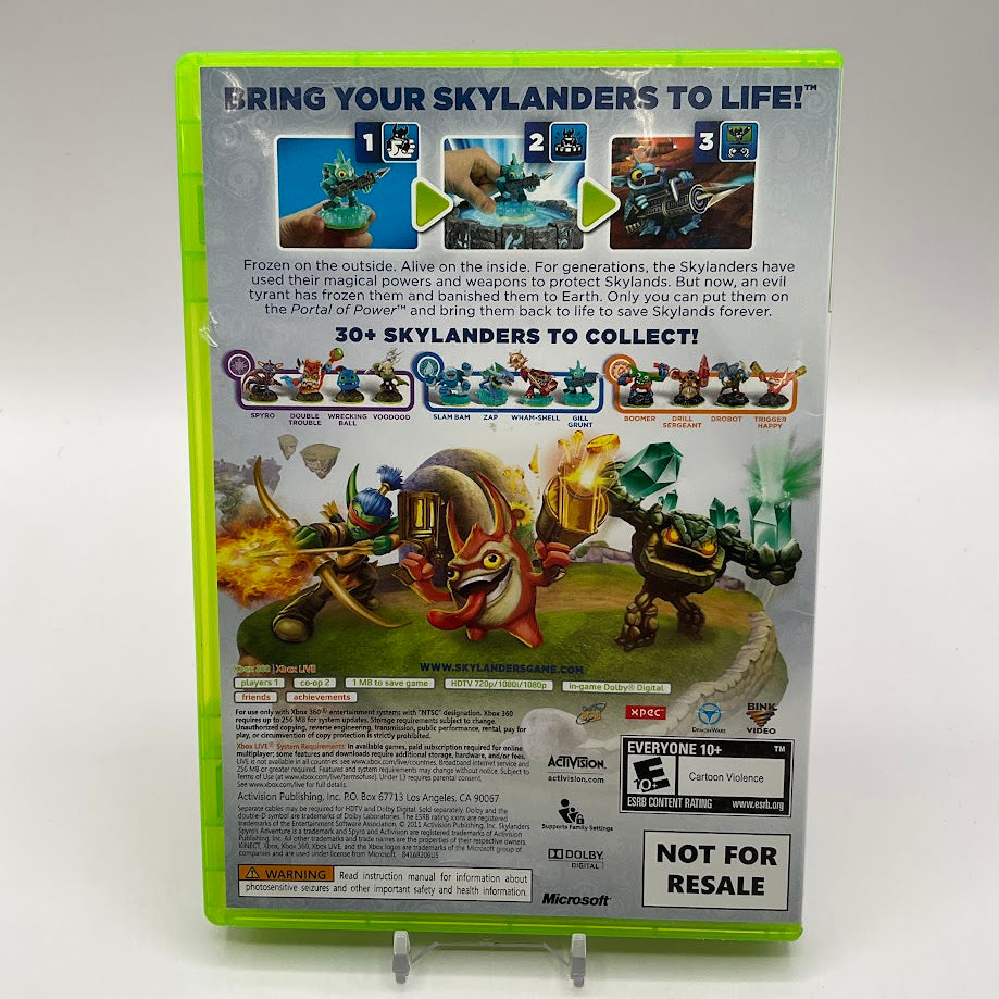 Skylanders Spyro's Adventure Xbox 360 Used #2、Collector Store LLC - VG、kayou