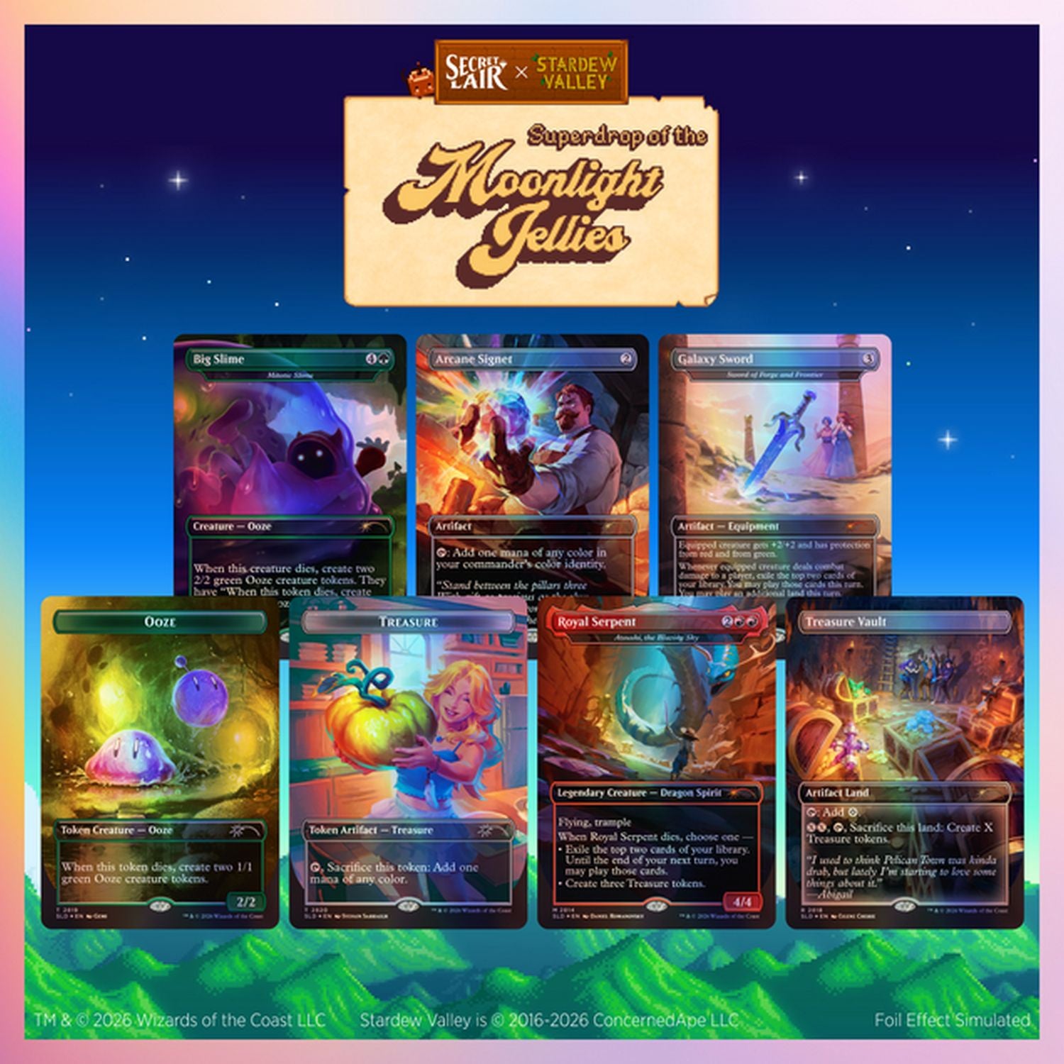 Magic the Gathering: Secret Lair x Stardew Valley: A Flicker in the Deep Traditional Foil、Magic the Gathering、kayou