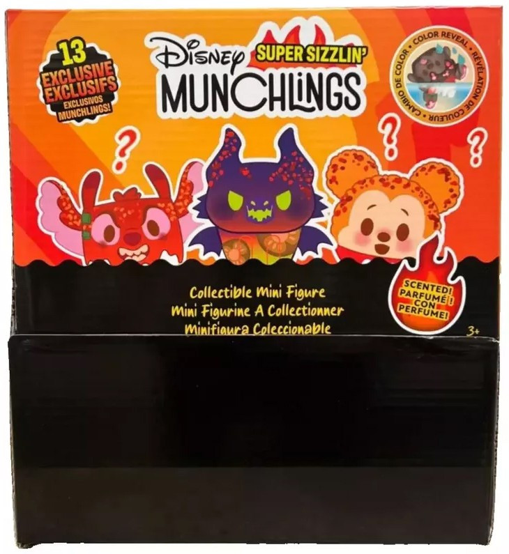 Disney Munchlings Super Sizzlin' Mystery Box 24 Packs、ToyWiz、kayou