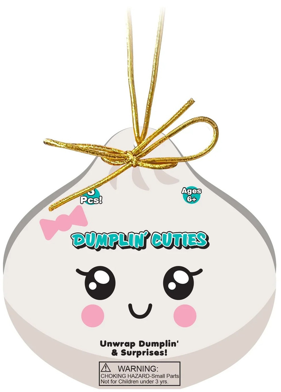 Dumplin' Cuties 1-Inch Mystery Pack 3 RANDOM Mini Dumplings、ToyWiz、kayou