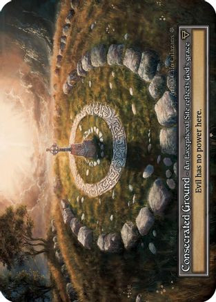 Consecrated Ground (Foil) - Gothic Foil、Gothic、kayou
