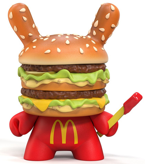 McDonald's Dunny Big Mac 8-Inch Vinyl Art Figure (Pre-Order ships April)、ToyWiz、kayou