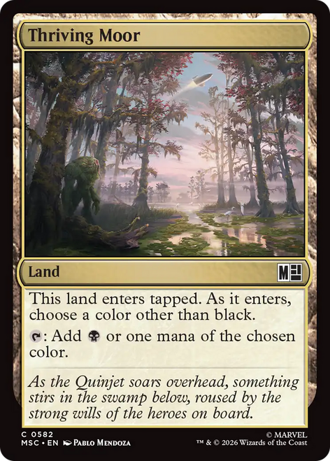 Thriving Moor (Foil) | Marvel Super Heroes Commander、Magic: The Gathering、kayou