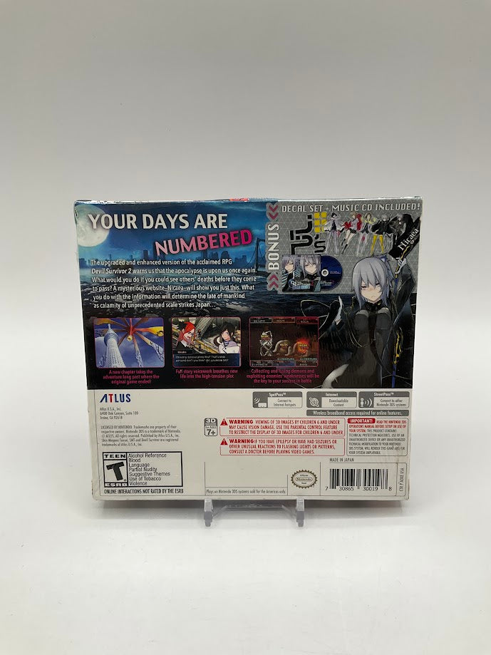 Shin Megami Tensei: Devil Survivor 2 Record Breaker Nintendo 3DS Sealed、Collector Store LLC - VG、kayou