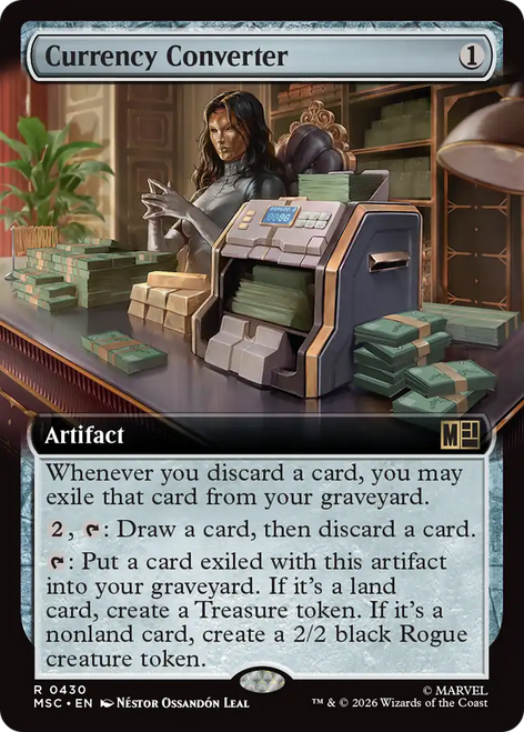 Currency Converter (Extended Art) | Marvel Super Heroes Commander、Magic: The Gathering、kayou