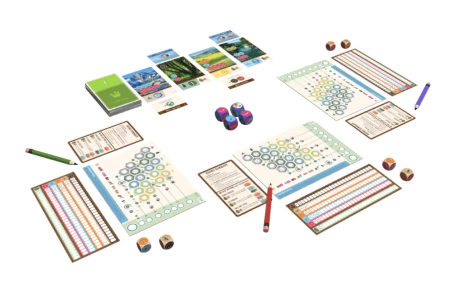 Cascadia: Rolling Rivers、Alderac Entertainment Group、kayou