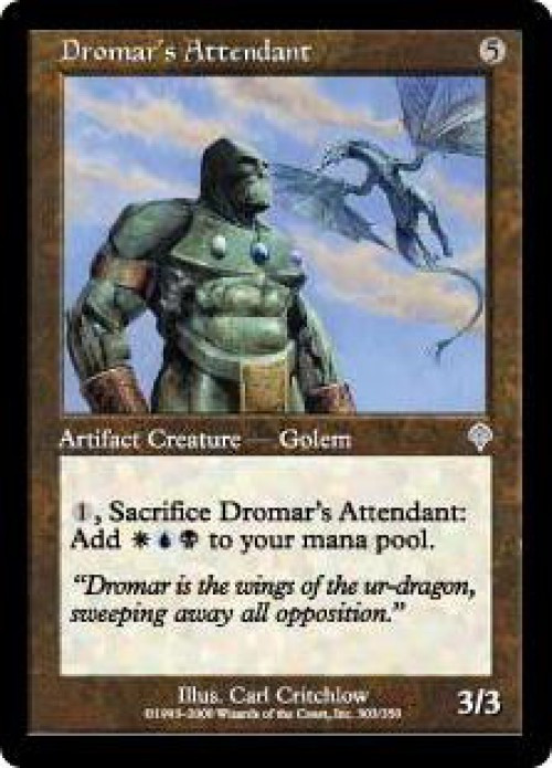 MtG Invasion Uncommon Dromar's Attendant #303、ToyWiz、kayou