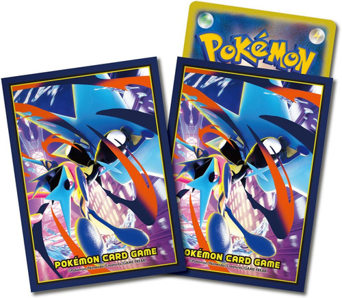 Pokemon Center Japan - Mega Greninja Ninja Spinner Sleeves (64)、Pokemon、kayou