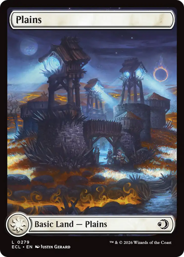 Plains (#279) (Full Art Foil) | Lorwyn Eclipsed、Magic: The Gathering、kayou