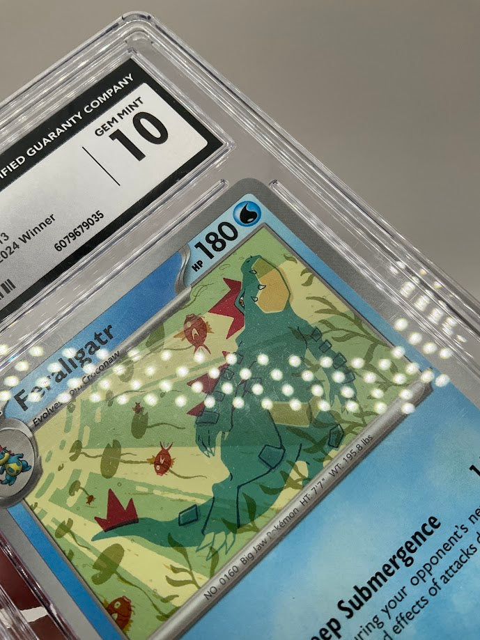 Feraligatr Pokemon Illustration Contest 2024 Winner Promo #213 CGC 10、Collector Store LLC Gaming、kayou