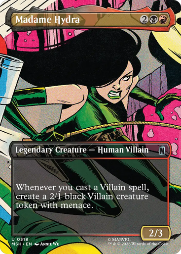 Madame Hydra (Borderless Scene) | Marvel Super Heroes、Magic: The Gathering、kayou