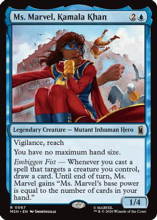 Ms. Marvel, Kamala Khan (MSH-067) - Marvel Super Heroes、Wizards of the Coast、kayou
