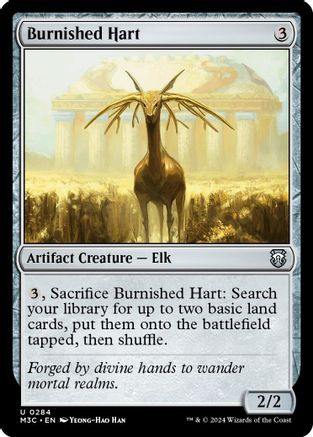Burnished Hart (Ripple Foil) (M3C-284) - Modern Horizons 3 Commander Foil、Wizards of the Coast、kayou
