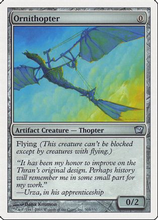 Ornithopter (9ED-305) - 9th Edition、Wizards of the Coast、kayou