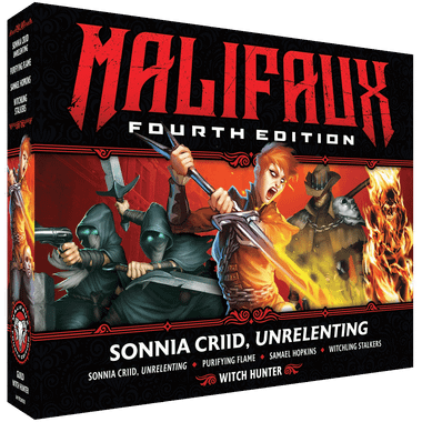 Malifaux 4E: Sonnia Criid, Unrelenting、Wyrd、kayou