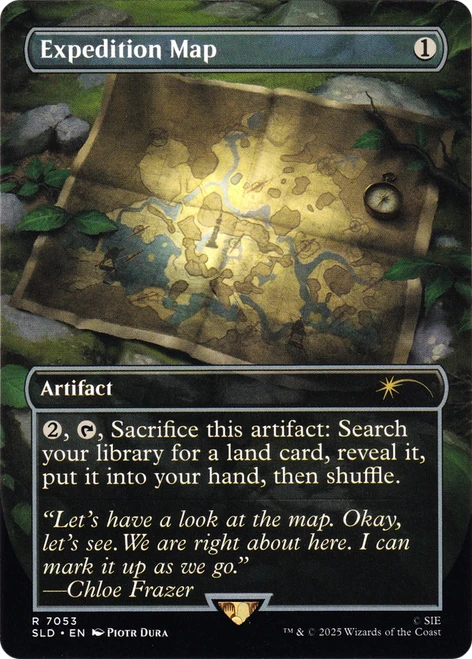 Expedition Map (Secret Lair - Uncharted) | Secret Lair Drops、Magic: The Gathering、kayou