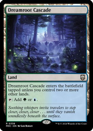 Dreamroot Cascade (Ripple Foil) (M3C-338) - Modern Horizons 3 Commander Foil、Wizards of the Coast、kayou