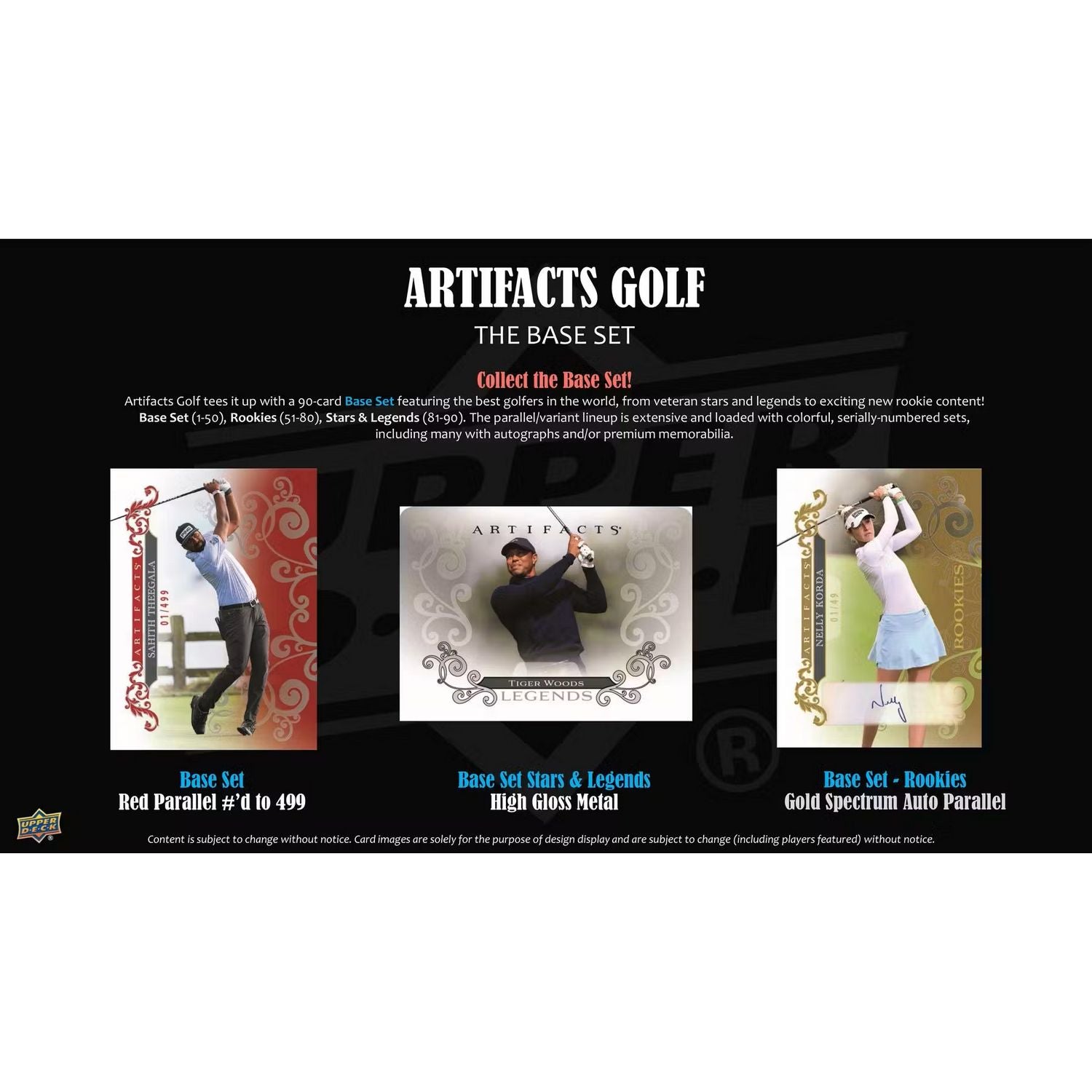 2026 Upper Deck Artifacts Golf Hobby Box *Contact Us To Order*、Upper Deck、kayou