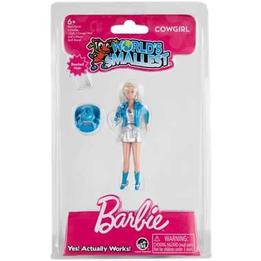 Worlds Smallest: Barbie Series - Cowgirl、Super Impulse USA、kayou