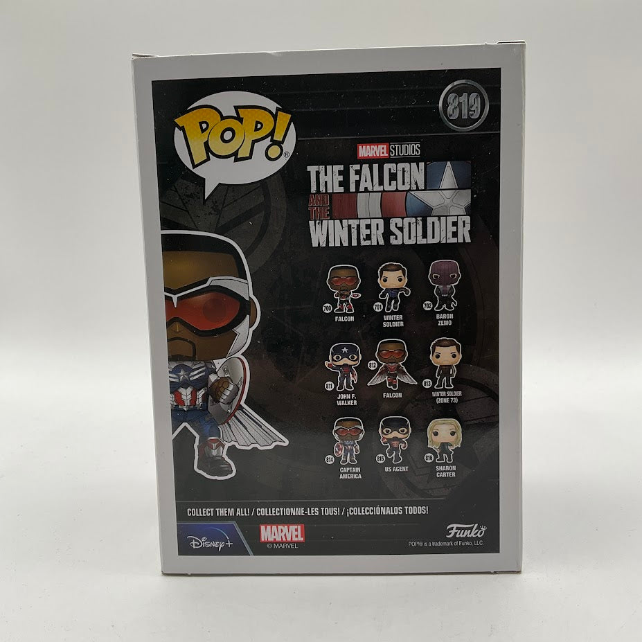 Captain America Funko Pop! The Falcon & The Winter Solider #819 GameStop、Funko、kayou