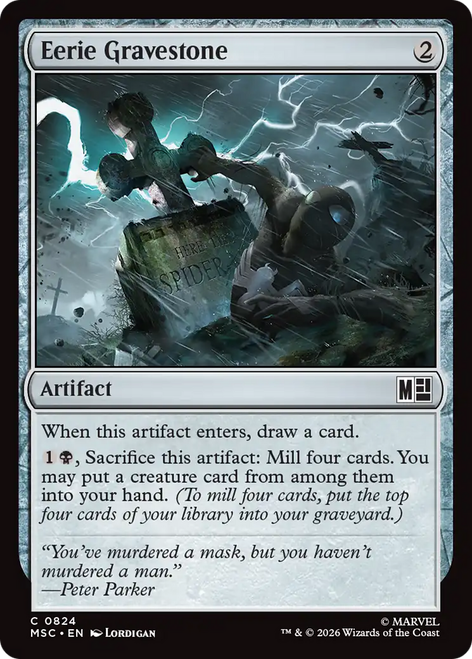 Eerie Gravestone | Marvel Super Heroes Commander、Magic: The Gathering、kayou