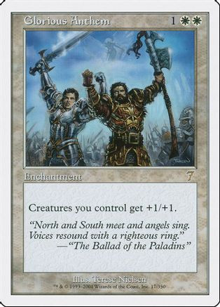 Glorious Anthem (7ED-017) - 7th Edition Foil、Wizards of the Coast、kayou