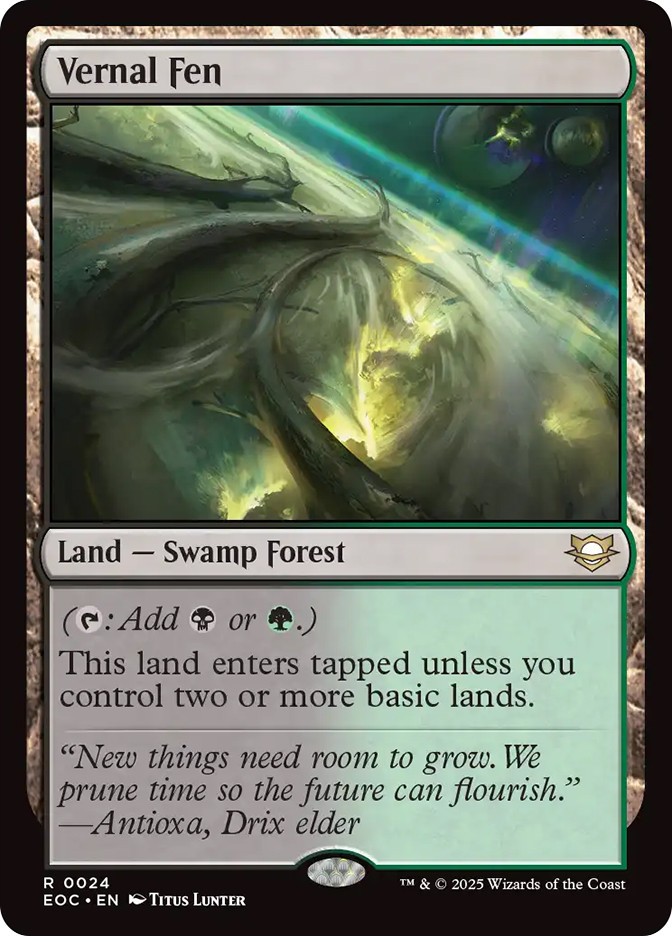 Vernal Fen (EOC-024)、Magic: The Gathering、kayou