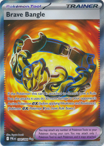 ME Pitch Black 104/084 Brave Bangle (Full Art)、Pokemon、kayou
