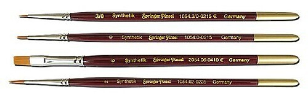 Springer Pinsel Synthetik Brush Set 0-3/0-5/0、ToyWiz、kayou