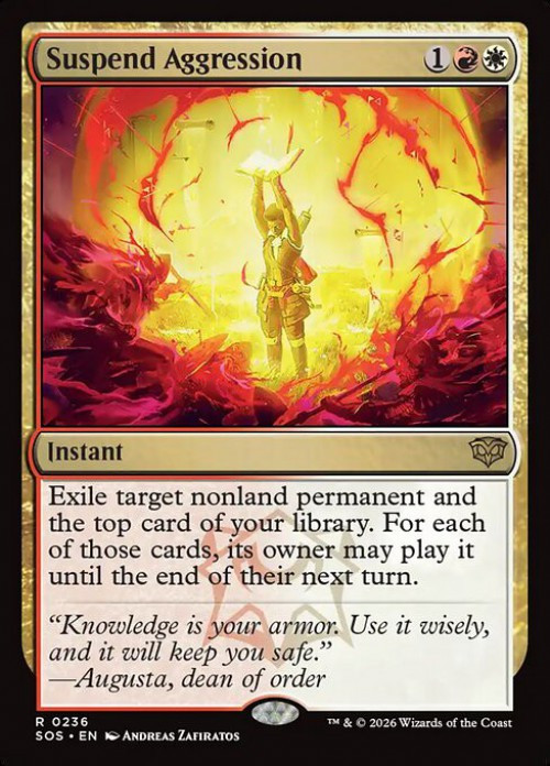 MtG Secrets of Strixhaven Rare Suspend Aggression #236、ToyWiz、kayou