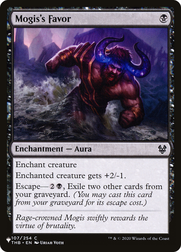 Mogis's Favor (LIST-107/254) - The List、Wizards of the Coast、kayou