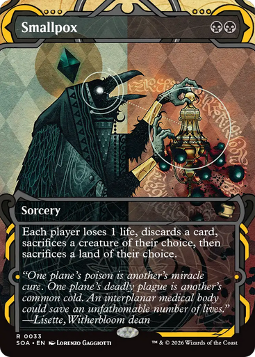 Smallpox (Mystical Archive) | Secrets of Strixhaven Mystical Archive、Magic: The Gathering、kayou