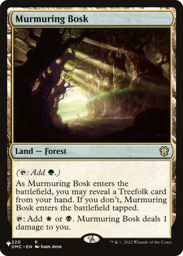 Murmuring Bosk (LIST-220) - The List、Wizards of the Coast、kayou