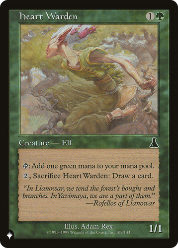 Heart Warden (LIST-108/143) - The List、Wizards of the Coast、kayou