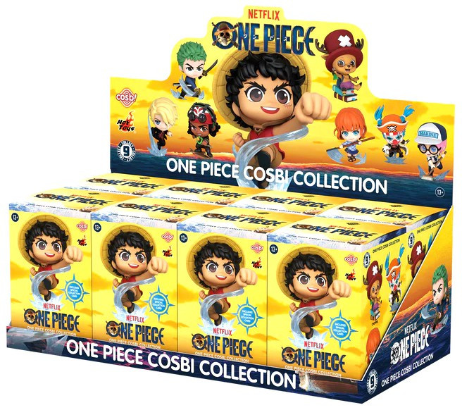 Cosbi Collection One Piece Mystery Box 8 Packs、ToyWiz、kayou