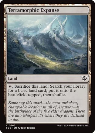 Terramorphic Expanse (SOS-265) - Secrets of Strixhaven Foil、Wizards of the Coast、kayou