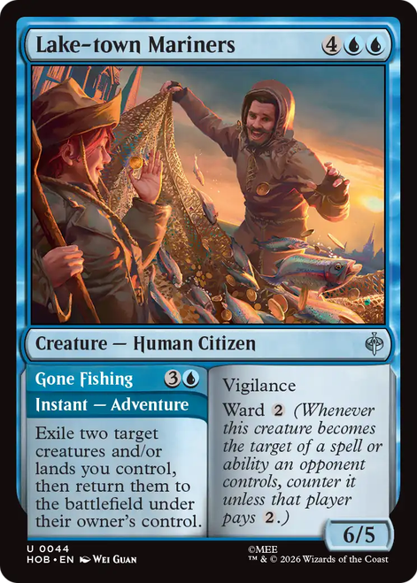 Lake-town Mariners // Gone Fishing (Foil) | The Hobbit、Magic: The Gathering、kayou