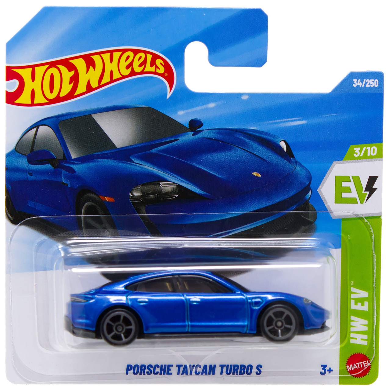 Hot Wheels HW EV Porsche Taycan Trubo S Diecast Car、ToyWiz、kayou