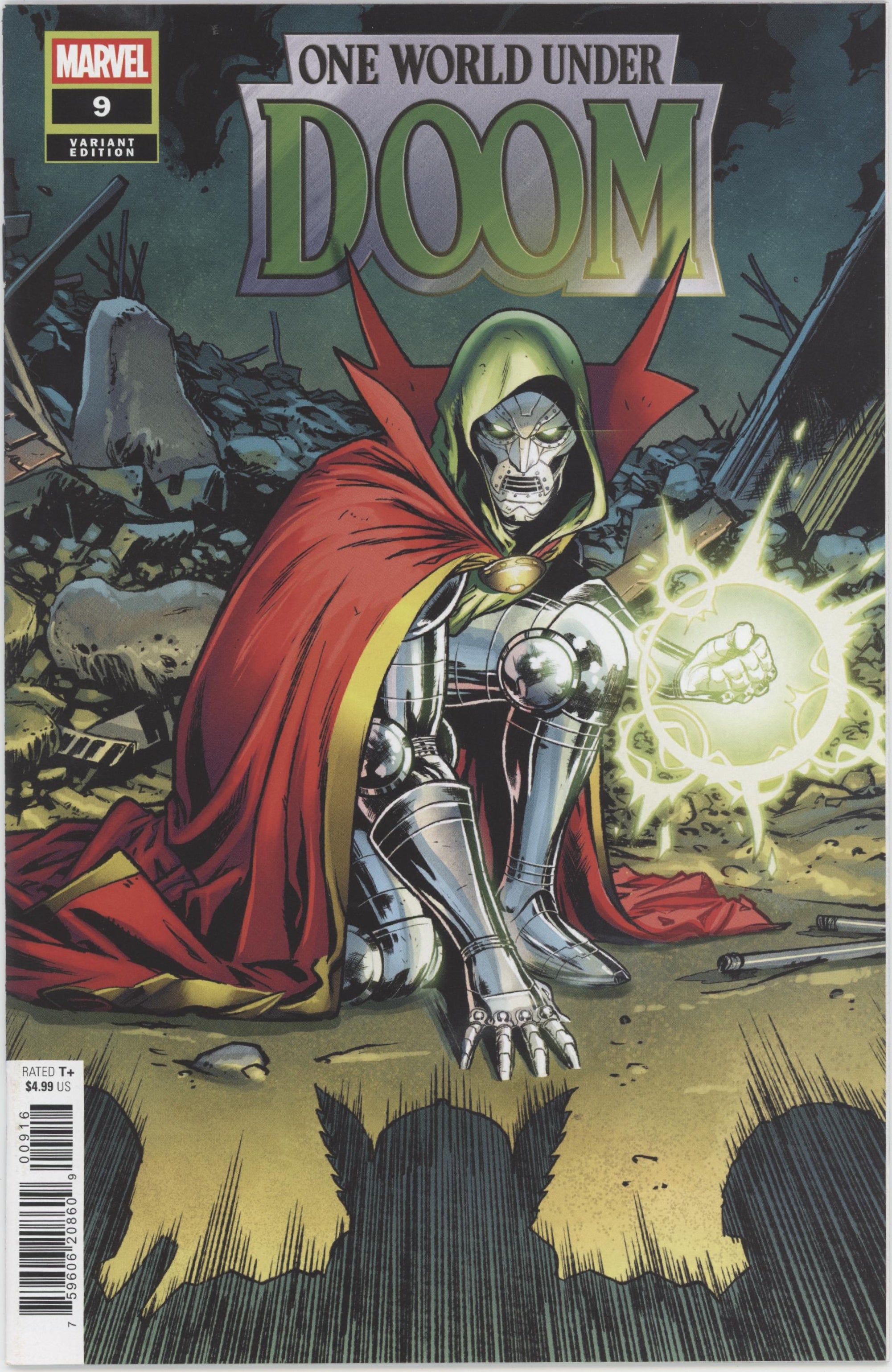 One World Under Doom #9 Cover I Matteo Della Fonte Variant、Marvel Comics、kayou