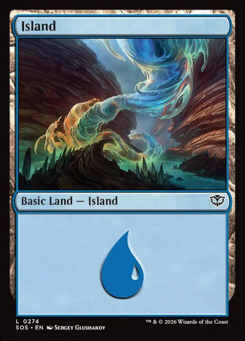 MtG Secrets of Strixhaven Common Island #274、ToyWiz、kayou