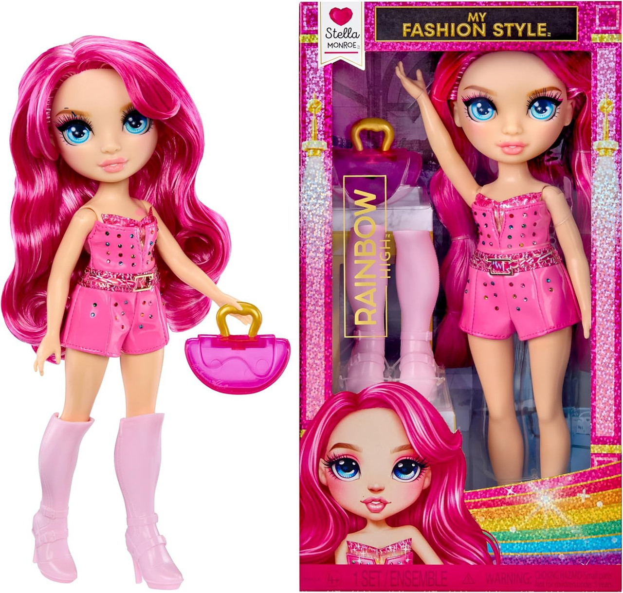 Rainbow High My Fashion Style Stella Monroe 11-Inch Doll、ToyWiz、kayou