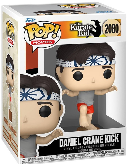 Funko Karate Kid POP! Movies Daniel Vinyl Figure #2080 Crane Kick (Pre-Order ships October)、ToyWiz、kayou