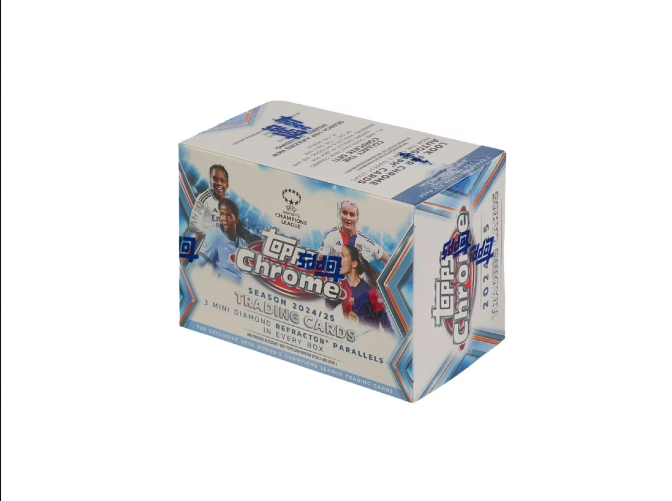 2024-25 Topps Chrome Women's UEFA Champions League Soccer Blaster Box、Topps、kayou
