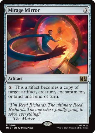 Mirage Mirror (MSC-206) - Commander: Marvel Super Heroes、Wizards of the Coast、kayou