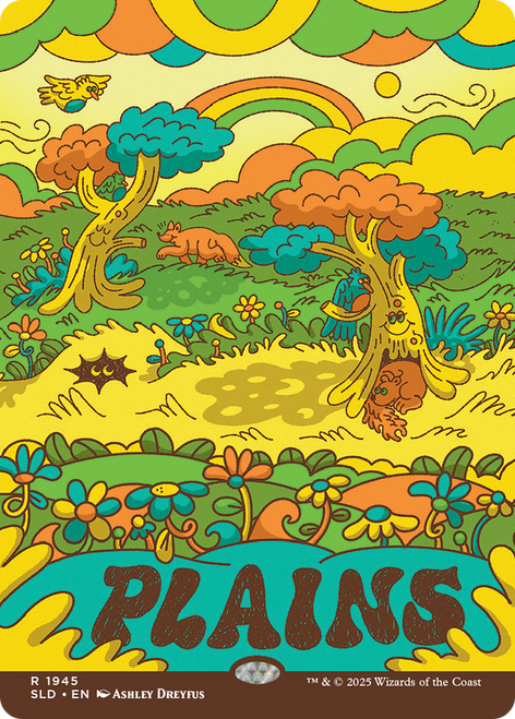 Plains (Secret Lair - Flower Power) | Secret Lair Drops、Magic: The Gathering、kayou