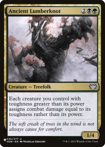 Ancient Lumberknot (LIST-230/277) - The List、Wizards of the Coast、kayou