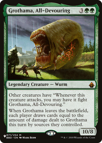 Grothama, All-Devouring (LIST-071/254) - The List、Wizards of the Coast、kayou